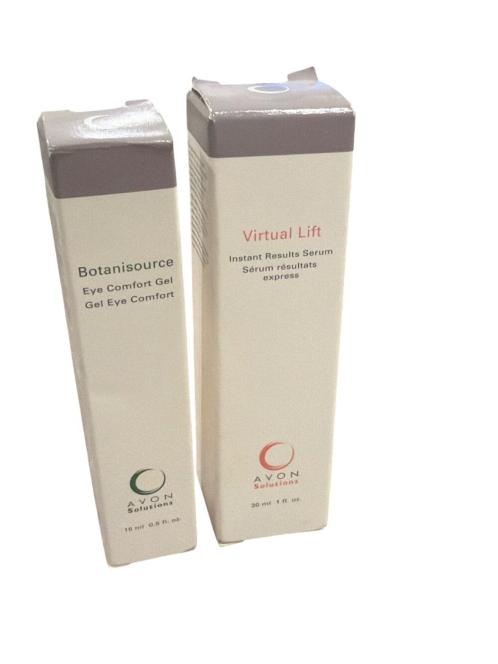 Avon Solutions Botanisource Eye Comfort Gel & Virtual Lift Serum Set 15ml & 30ml